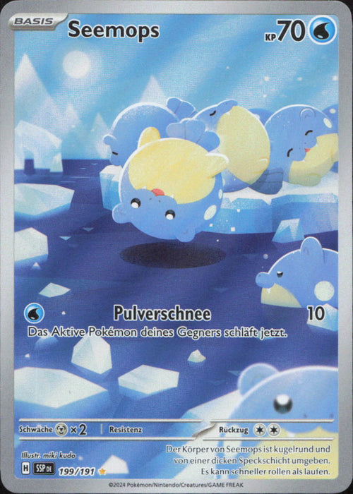 Seemops SSP-199 Illustration Rare Deutsch