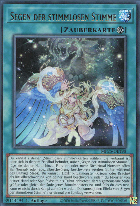 Segen der stimmlosen Stimme MP25-DE198 Ultra Rare Deutsch