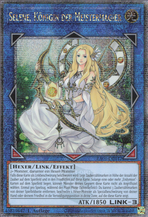 Selene, Königin der Meistermagier (V.5) RA01-DE047 Quarter Century Secret Rare