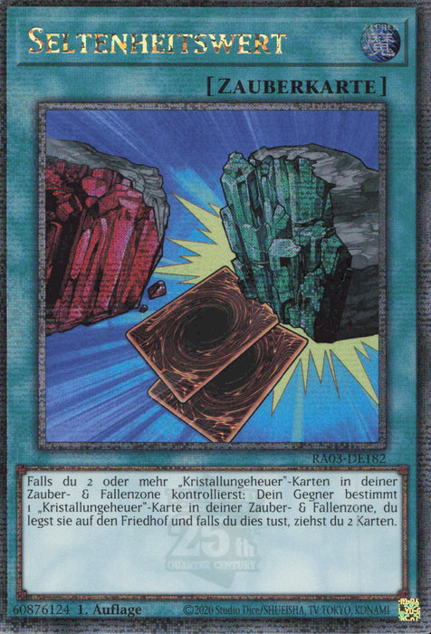 Seltenheitswert (V.2) RA03-DE182 Quarter Century Secret Rare Deutsch