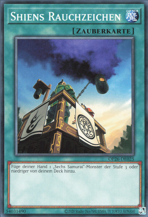 Shiens Rauchzeichen OP26-DE025 Common Deutsch