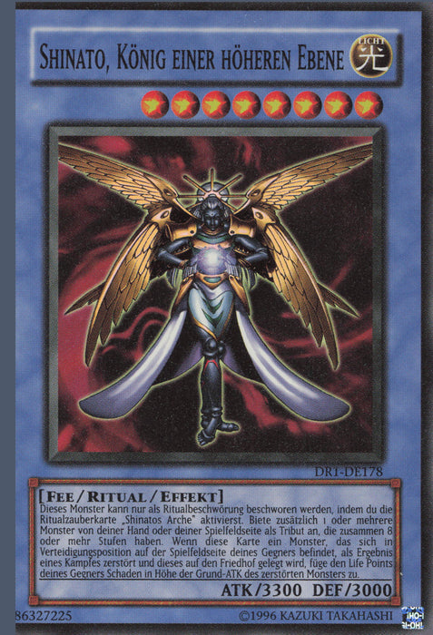 Shinato, König einer höheren Ebene DR1-DE178 Super Rare Deutsch
