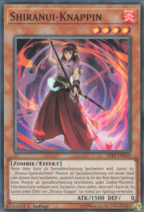 Shiranui-Knappin SAST-DE019 Super Rare Deutsch