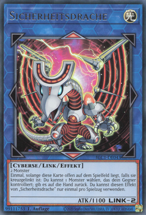 Sicherheitsdrache (V.1) BLC1-DE043 Ultra Rare Deutsch