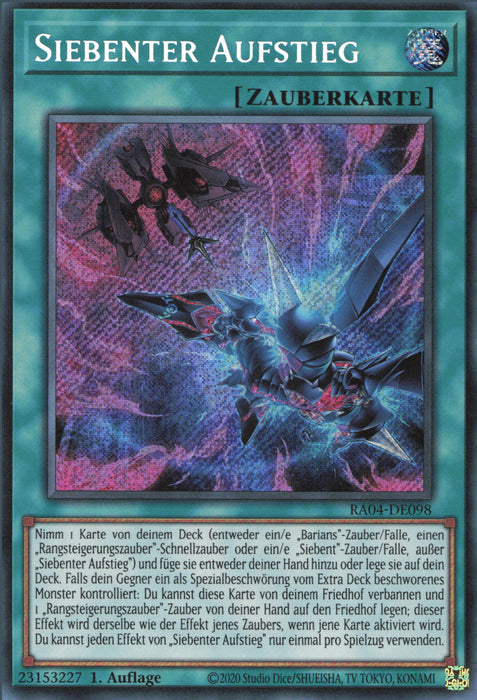 Siebenter Aufstieg (V.3) RA04-DE098 Secret Rare Deutsch