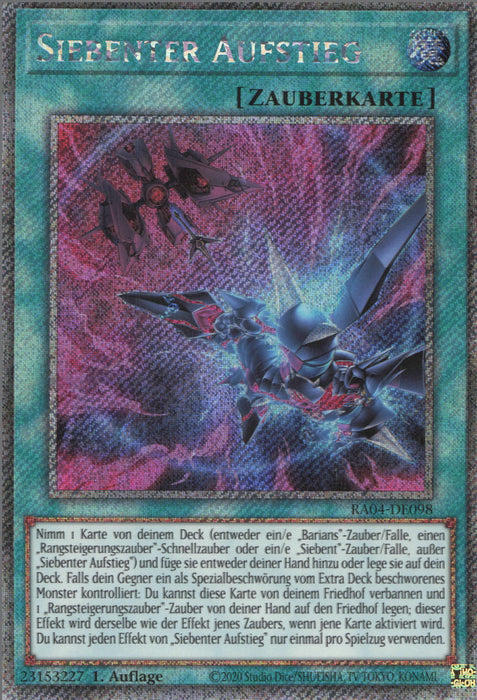 Siebenter Aufstieg (V.4) RA04-DE098 Platinum Secret Rare Deutsch