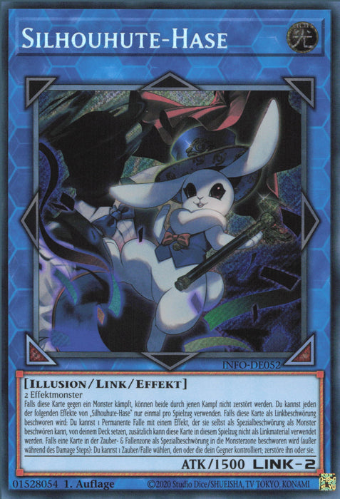 Silhouhute-Hase (V.1) INFO-DE052 Secret Rare Deutsch