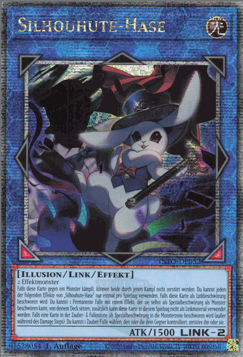 Silhouhute-Hase (V.2) INFO-DE052 Quarter Century Secret Rare Deutsch