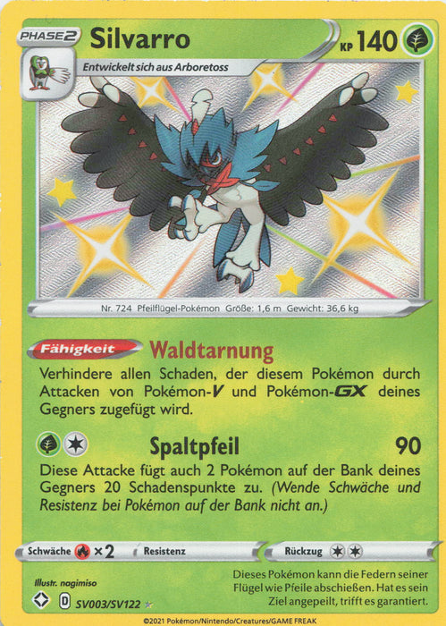 Silvarro SHF-SV3 Secret Rare Deutsch