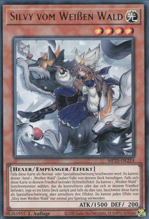 Silvy vom Weißen Wald MP25-DE214 Ultra Rare Deutsch