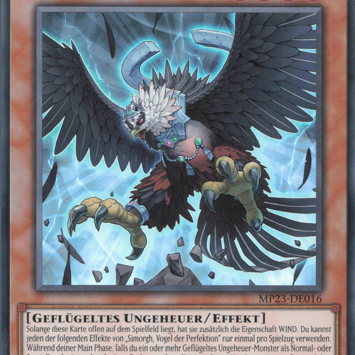 Yu-Gi-Oh! Simorgh, Vogel Der Oberherrschaft DUOV-DE012 – Ultra Rare Sammelkarte