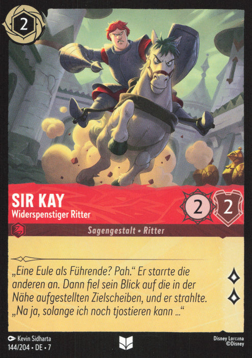 Sir Kay - Widerspenstiger Ritter 7ARI-144 Uncommon Deutsch