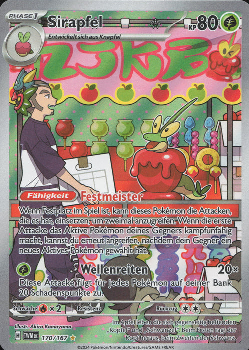 Sirapfel TWM-170 Illustration Rare Deutsch