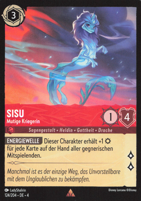Sisu - Mutige Kriegerin 4URS-124 Rare Deutsch