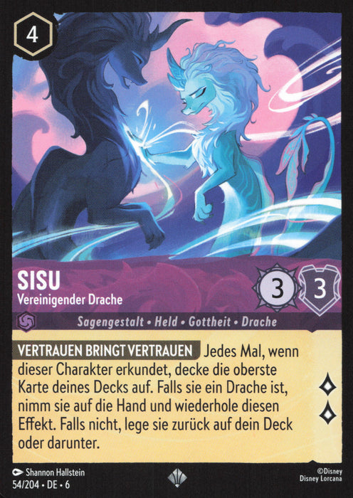 Sisu - Vereinigender Drache 6AZS-054 Super Rare Deutsch