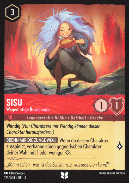 Sisu - Wagemutige Besucherin 4URS-123 Uncommon Deutsch