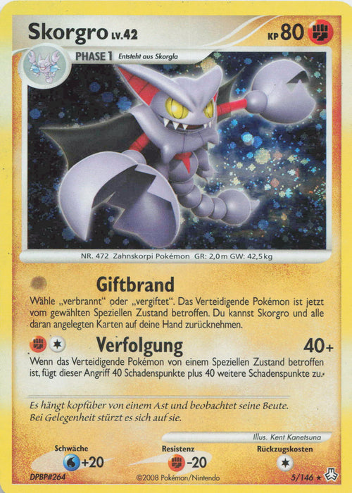 Skorgro Lv.42 LA-5 Holo Rare Deutsch