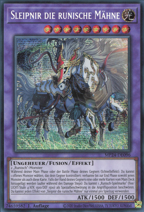 Sleipnir die runische Mähne MP24-DE096 Secret Rare Deutsch