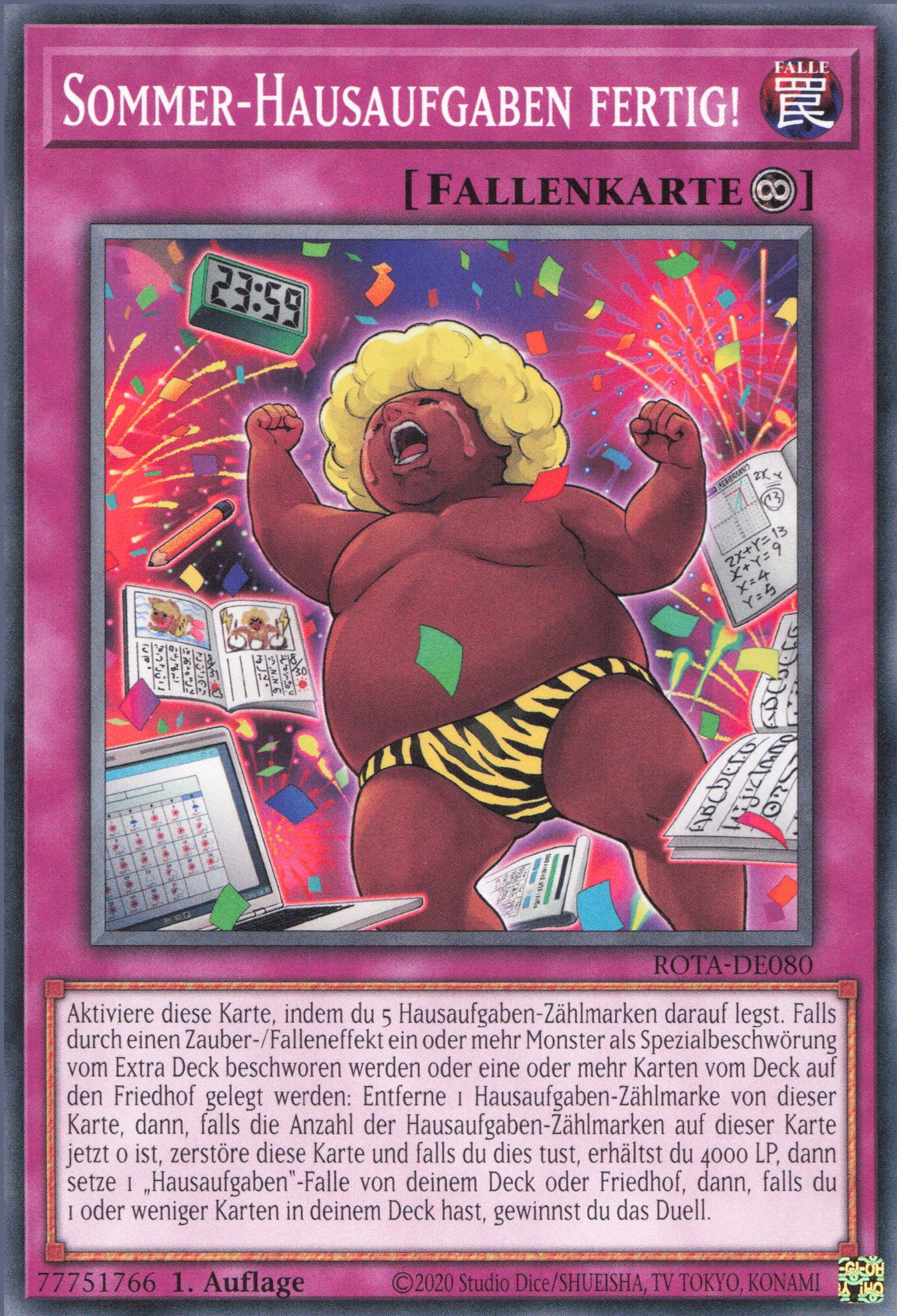Yu-Gi-Oh! Hausaufgaben-Deck