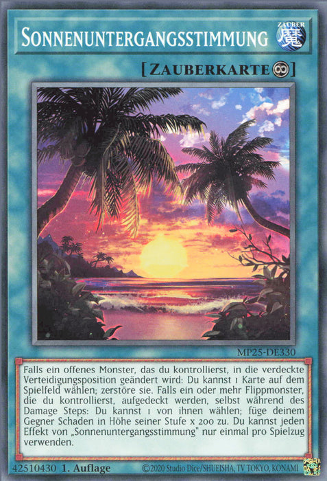 Sonnenuntergangsstimmung MP25-DE330 Common Deutsch