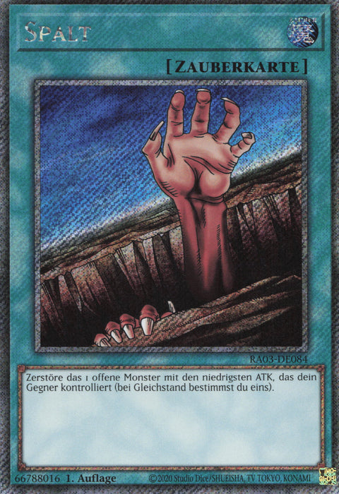 Spalt (V.1) RA03-DE084 Platinum Secret Rare Deutsch