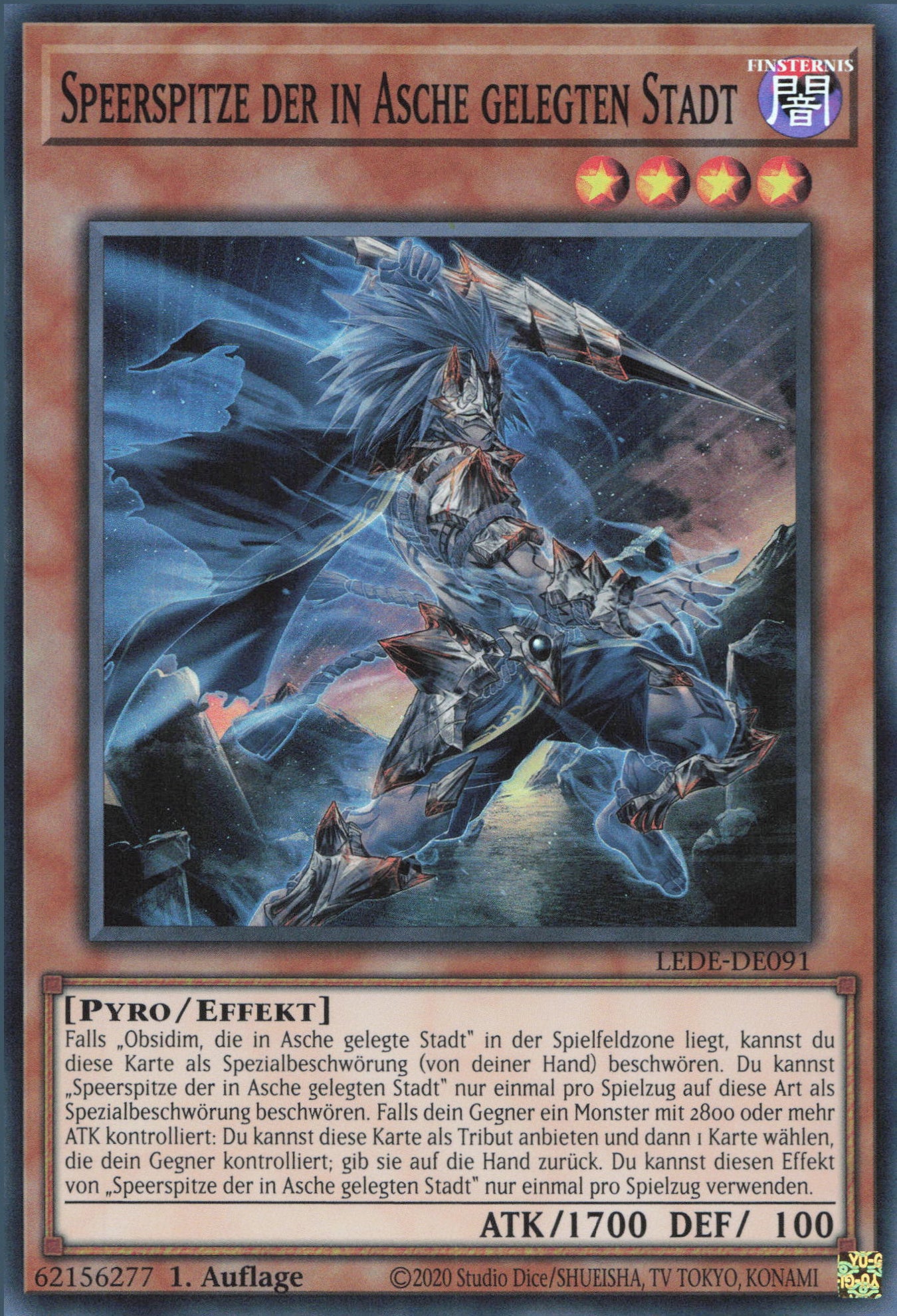 Yu-Gi-Oh! In Asche gelegt Deck