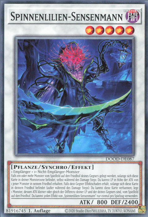 Spinnenlilien-Sensenmann DOOD-DE087 Common Deutsch