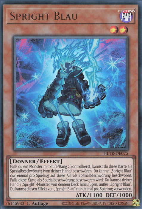 Spright Blau BLTR-DE075 Ultra Rare Deutsch