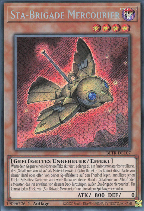 Sta-Brigade Mercourier BLTR-DE107 Secret Rare Deutsch