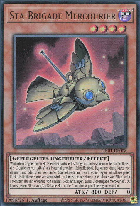Sta-Brigade Mercourier CH01-DE008 Ultra Rare Deutsch