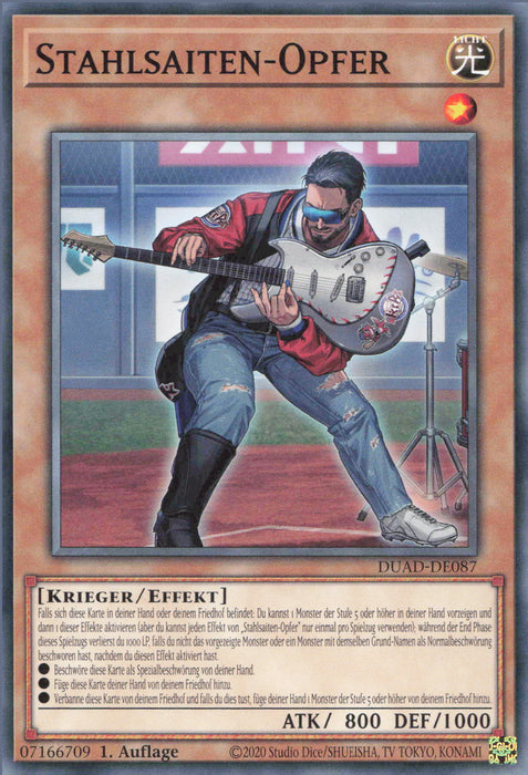 Stahlsaiten-Opfer DUAD-DE087 Common Deutsch