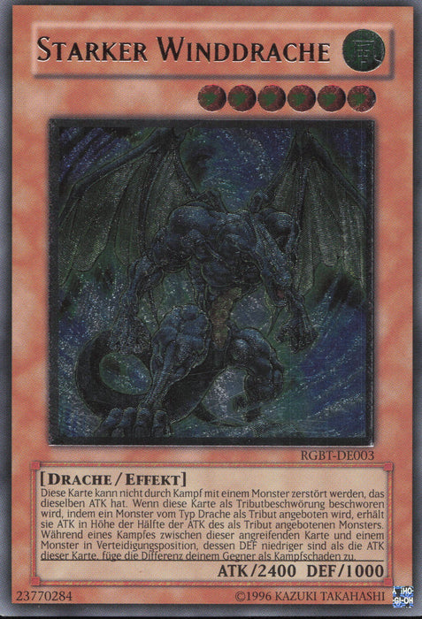 Starker Winddrache (V.2) RGBT-DE003 Ultimate Rare