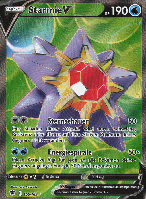 Starmie V ASR-166 Ultra Rare Deutsch