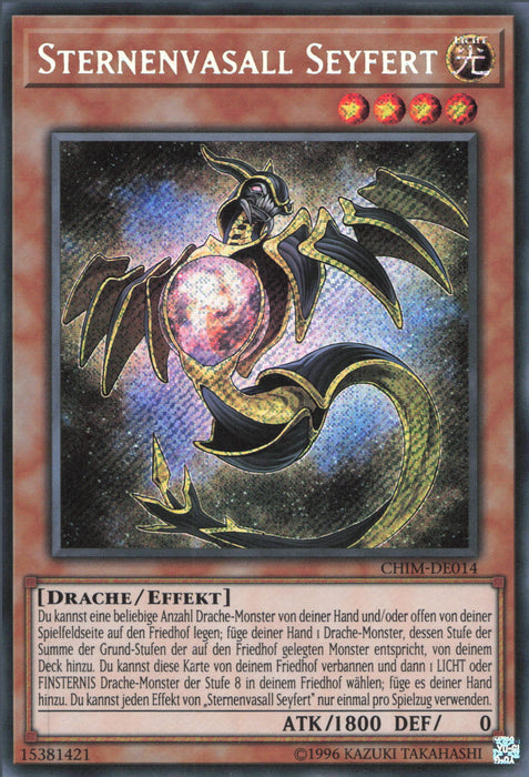 Sternenvasall Seyfert CHIM-DE014 Secret Rare