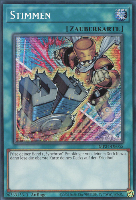 Stimmen MP24-DE055 Secret Rare Deutsch