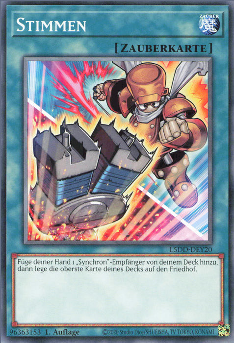 Stimmen (V.1) L5DD-DEY20 Common Deutsch