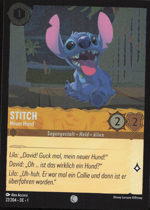 Stitch - Neuer Hund 1TFC-022 Common Deutsch