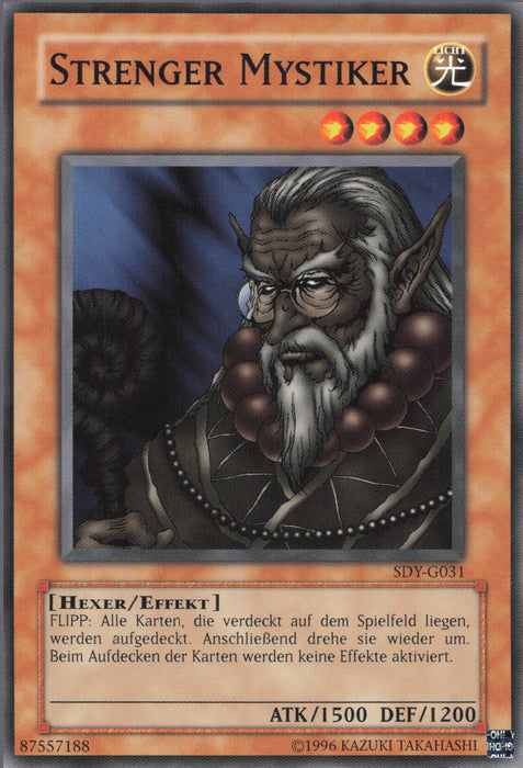 Strenger Mystiker (V.1) SDY-DE031 Common Deutsch