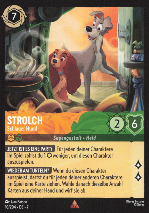 Strolch - Schlauer Hund 7ARI-010 Rare Deutsch
