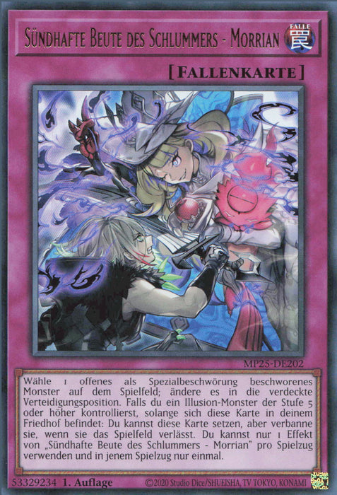 Sündhafte Beute des Schlummers - Morrian MP25-DE202 Ultra Rare Deutsch