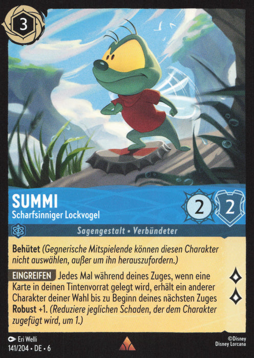 Summi - Scharfsinniger Lockvogel 6AZS-141 Rare Deutsch