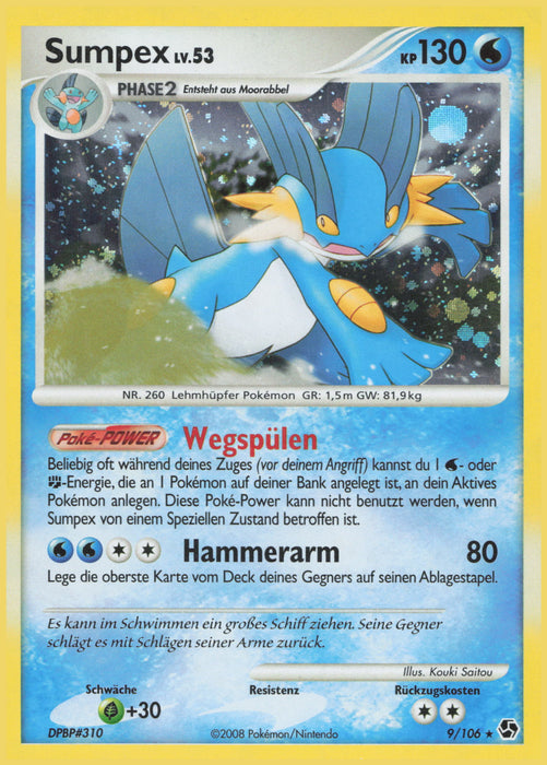 Sumpex Lv.53 GE-9 Holo Rare Deutsch
