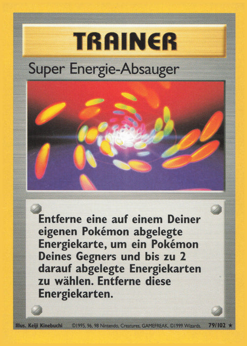 Super Energie-Absauger BS-79 Rare Deutsch