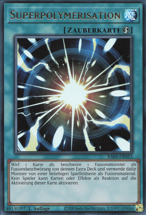 Superpolymerisation (V.6) RA03-DE053 Ultimate Rare Deutsch
