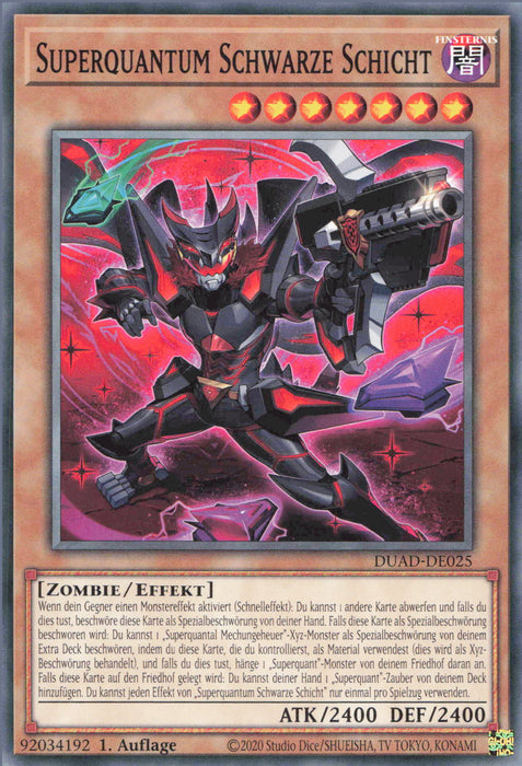 Superquantum Schwarzea Schicht DUAD-DE025 Common Deutsch