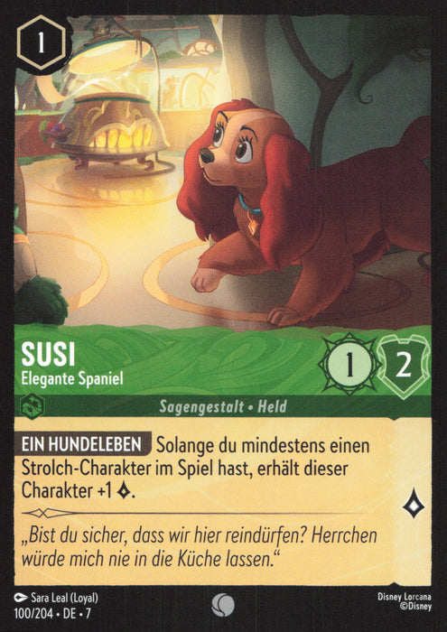 Susi - Elegante Spaniel 7ARI-100 Common Deutsch