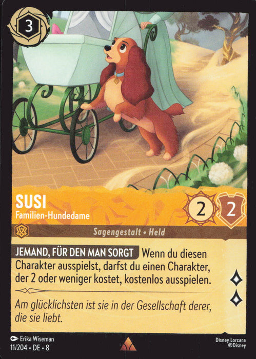 Susi - Familien-Hundedame 8JAF-011 Rare Deutsch