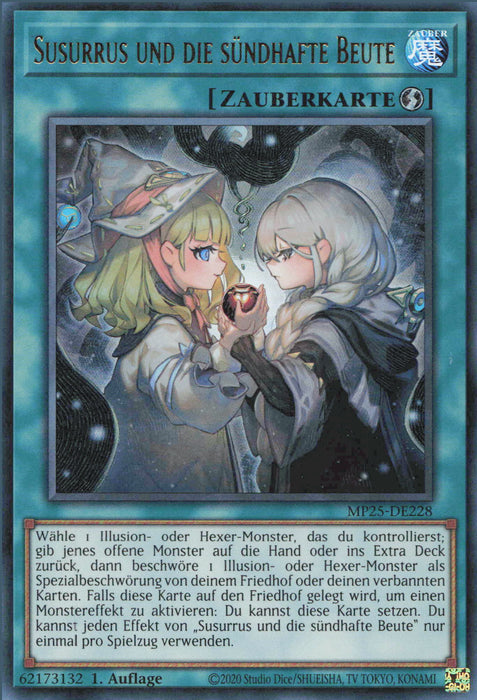 Susurrus und die sündhafte Beute MP25-DE228 Ultra Rare Deutsch
