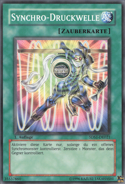 Synchro-Druckwelle 5DS1-DE021 Common Deutsch