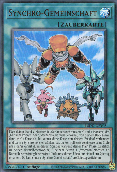 Synchro Gemeinschaft L5DD-DEY05 Ultra Rare Deutsch